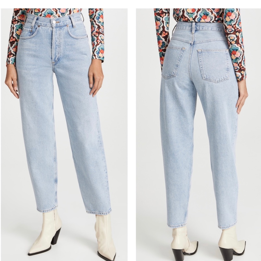 AGOLDE Tapered Baggy high rise jeans